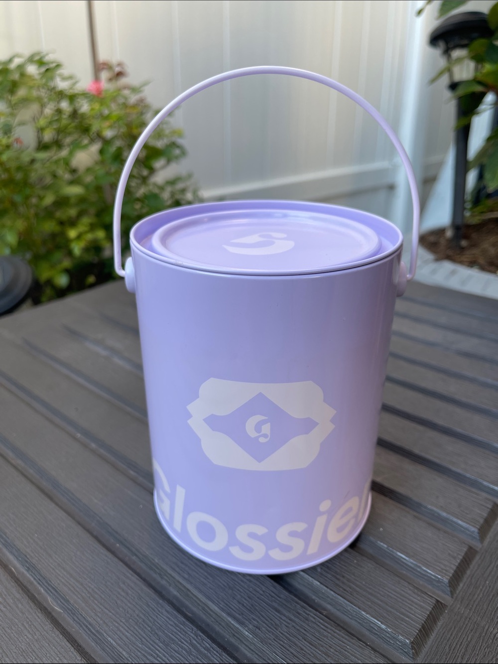 Glossier - Lavender Fleur Display Canister